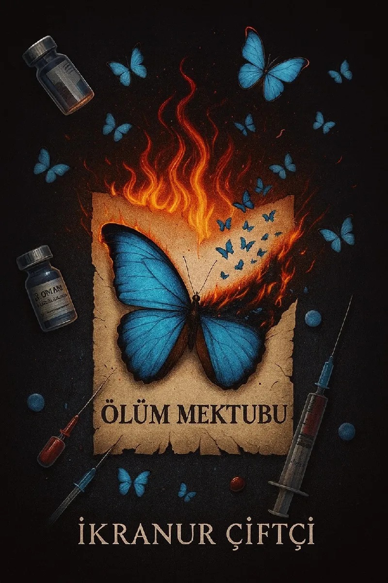 ÖLÜM MEKTUBU – Ikranur Çiftçi kitap kapağı