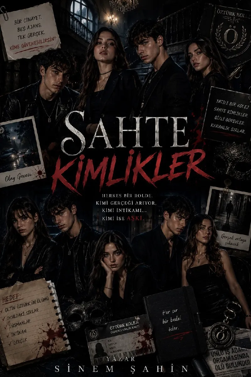 Sahte Kimlikler... – Sinem Şahin kitap kapağı