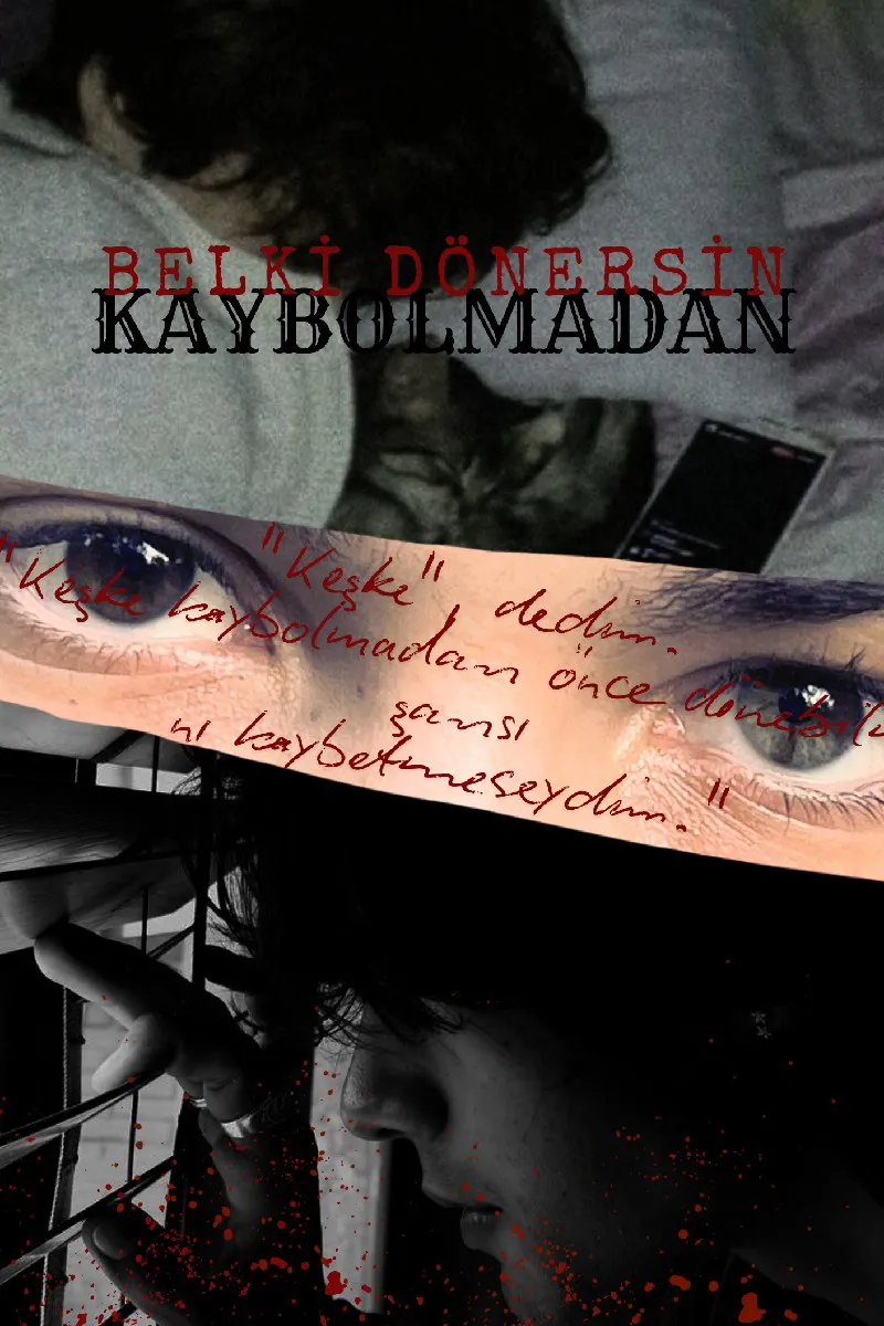 BELKİ DÖNERSİN KAYBOLMADAN – şarap kitap kapağı