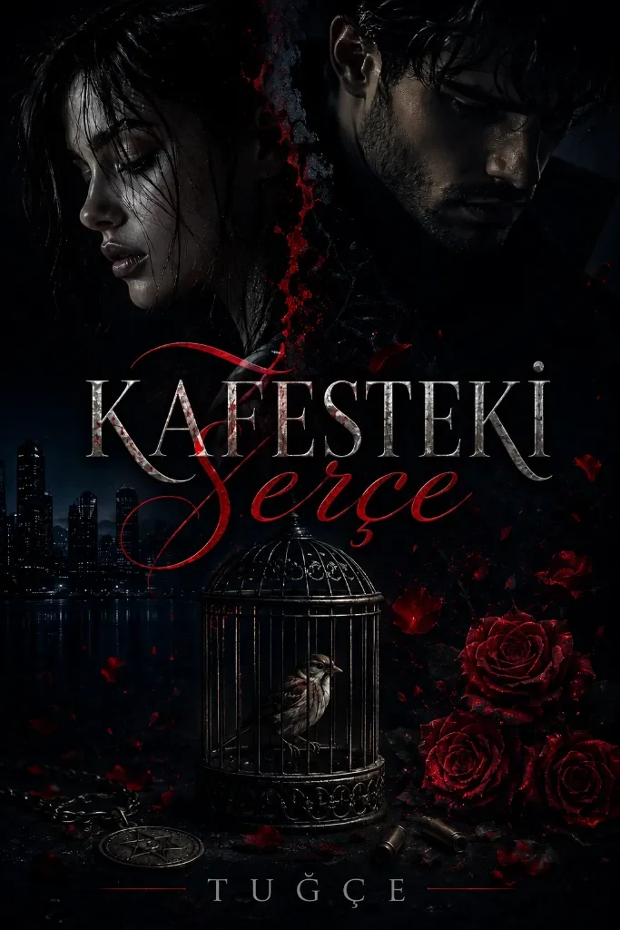 KAFESTEKİ SERÇE – Tuğçe kitap kapağı