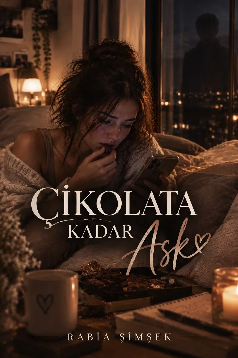 ÇİKOLATA KADAR AŞK (yarı texting) – Rabia Şimşek kitap kapağı