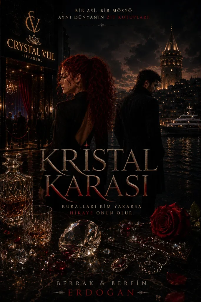KRİSTAL KARASI - Berrak & Berfin ERDOĞAN kitap kapağı