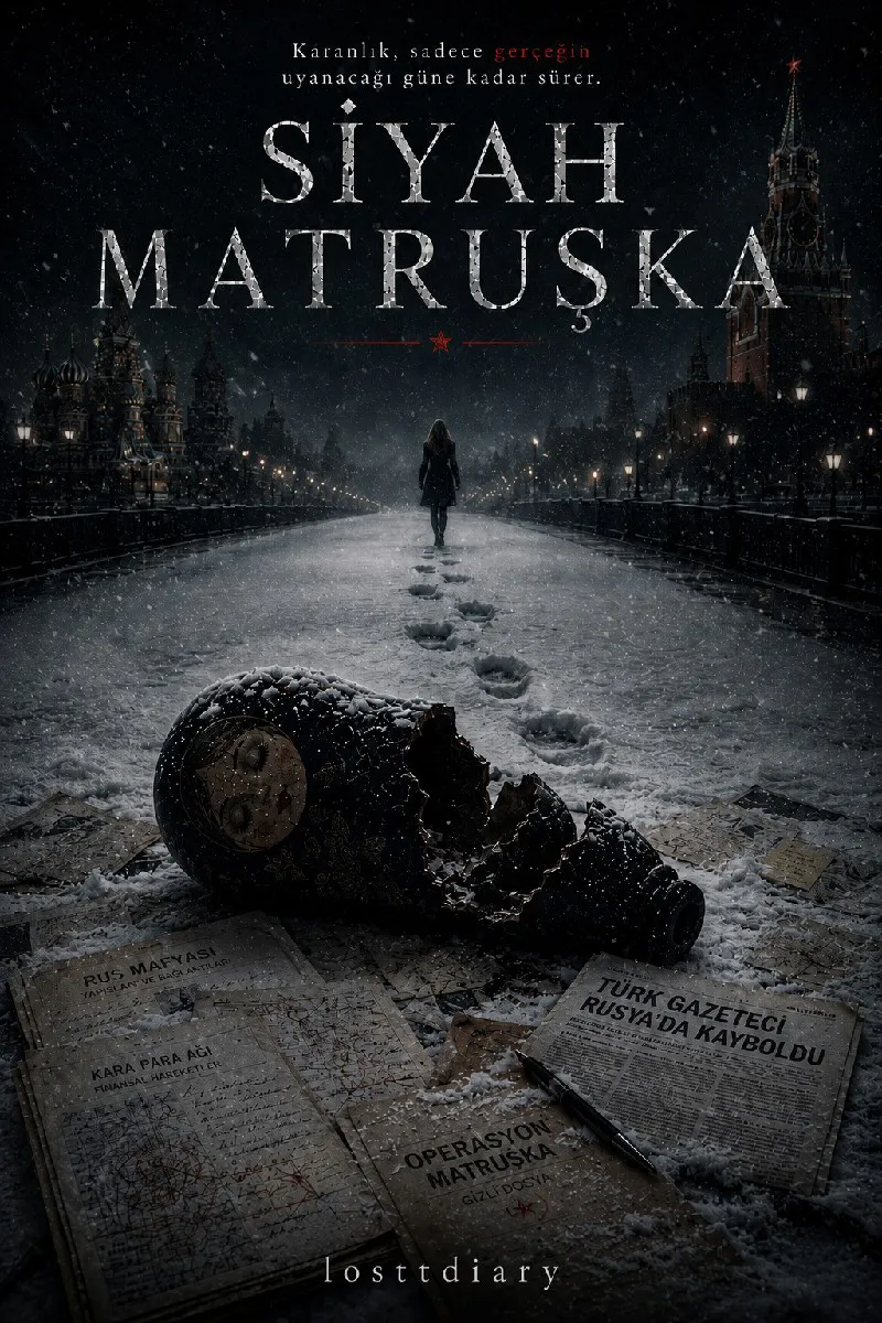 Siyah Matruşka - losttdiary kitap kapağı