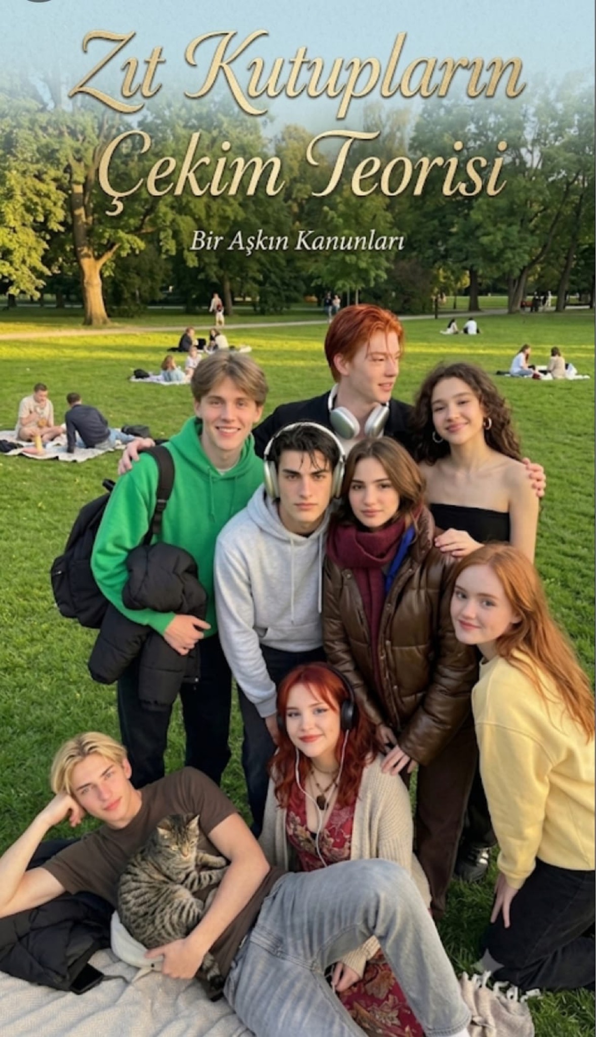 Zıt kutupların çekim teorisi - beykev kitap kapağı