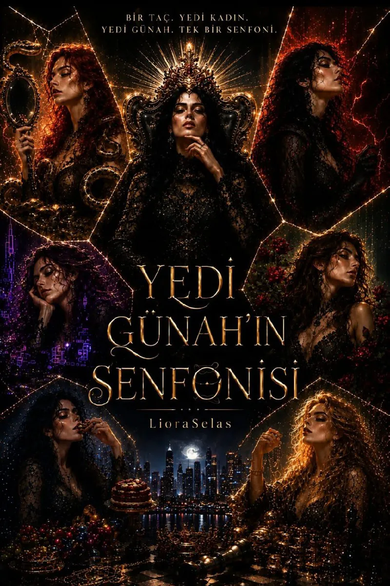 Yedi Günah'ın Senfonisi – LioraSelas kitap kapağı