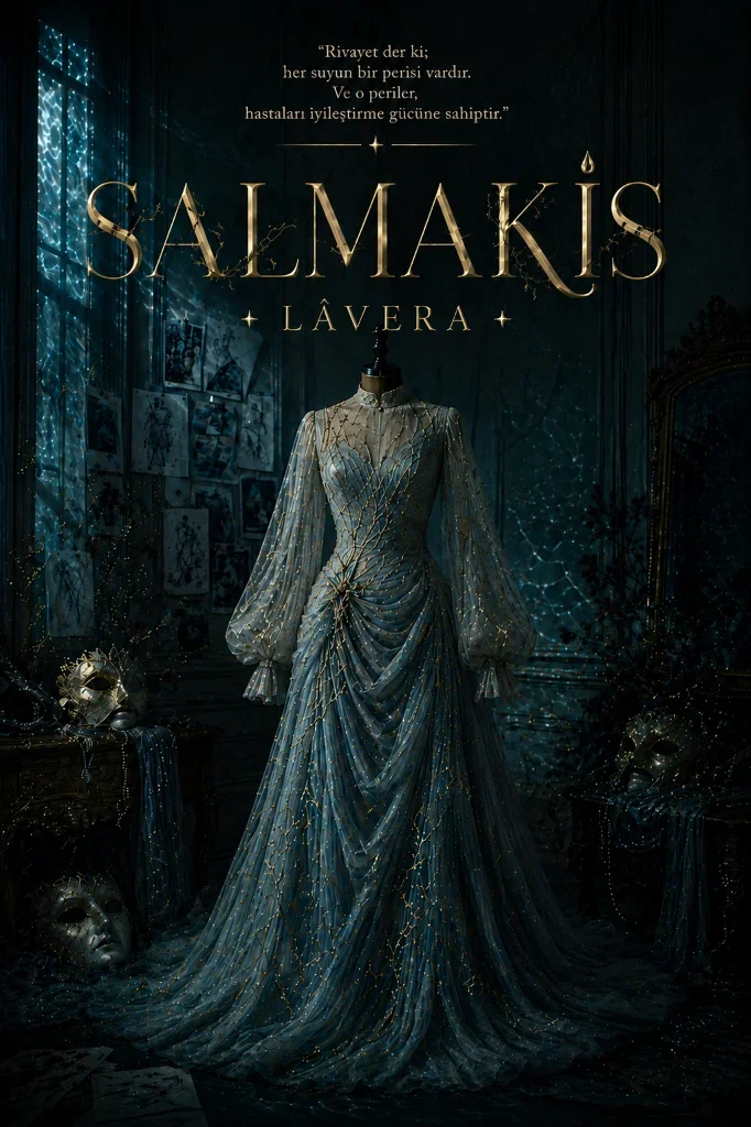SALMAKİS – Lavera kitap kapağı