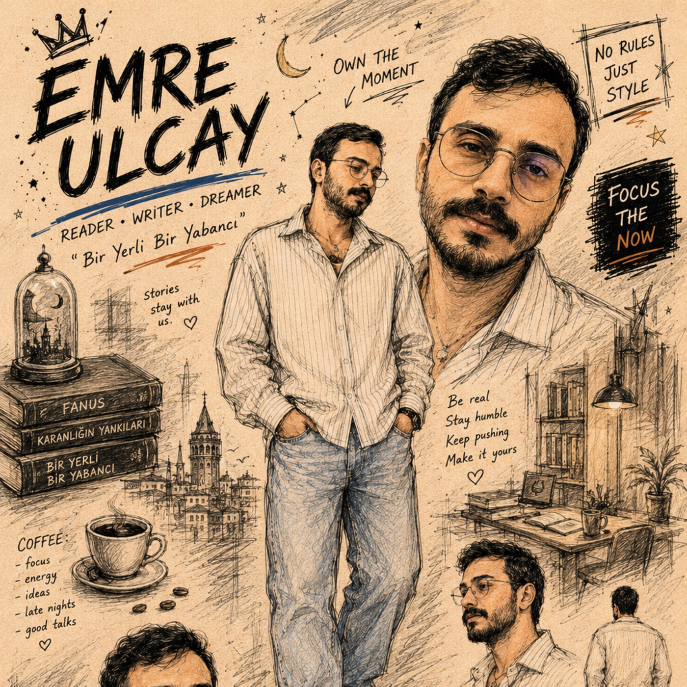 Emre Ulcay WritePad yazar profil görseli