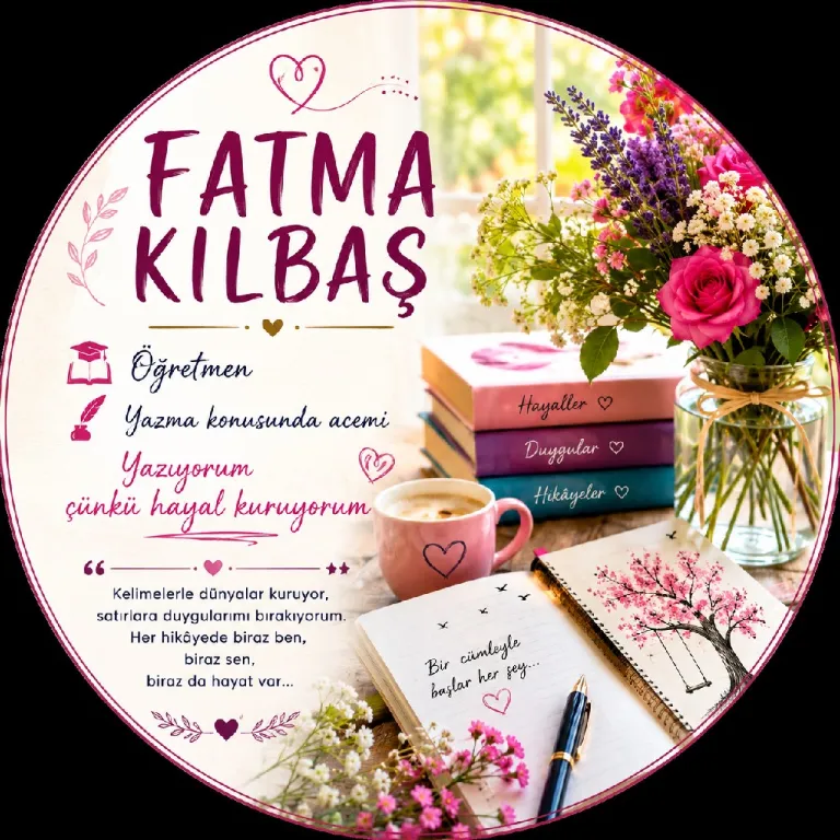 Fatma Kilbas WritePad yazar profil görseli