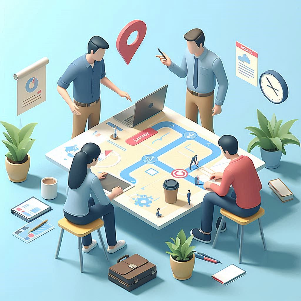 Team focusing on user experience