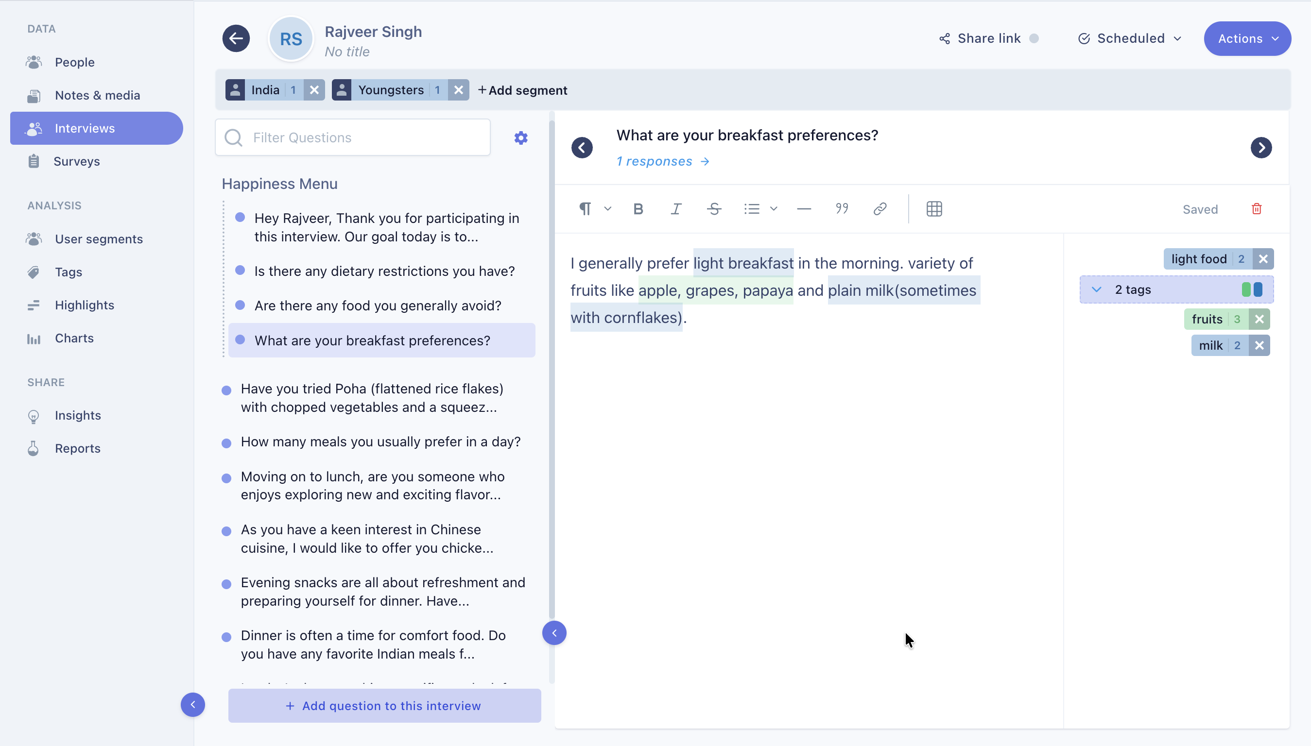 Interview in UserBit