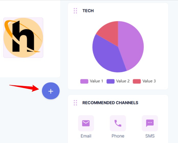 Add New Section button 