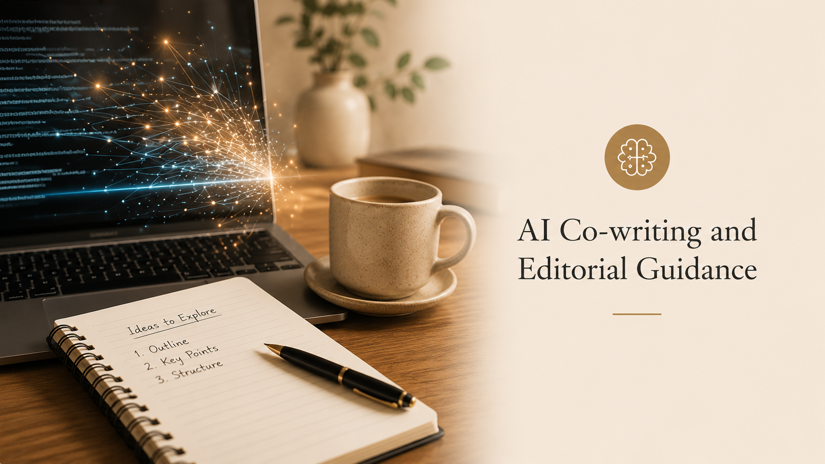 AI Co-writing and Editorial Guidance