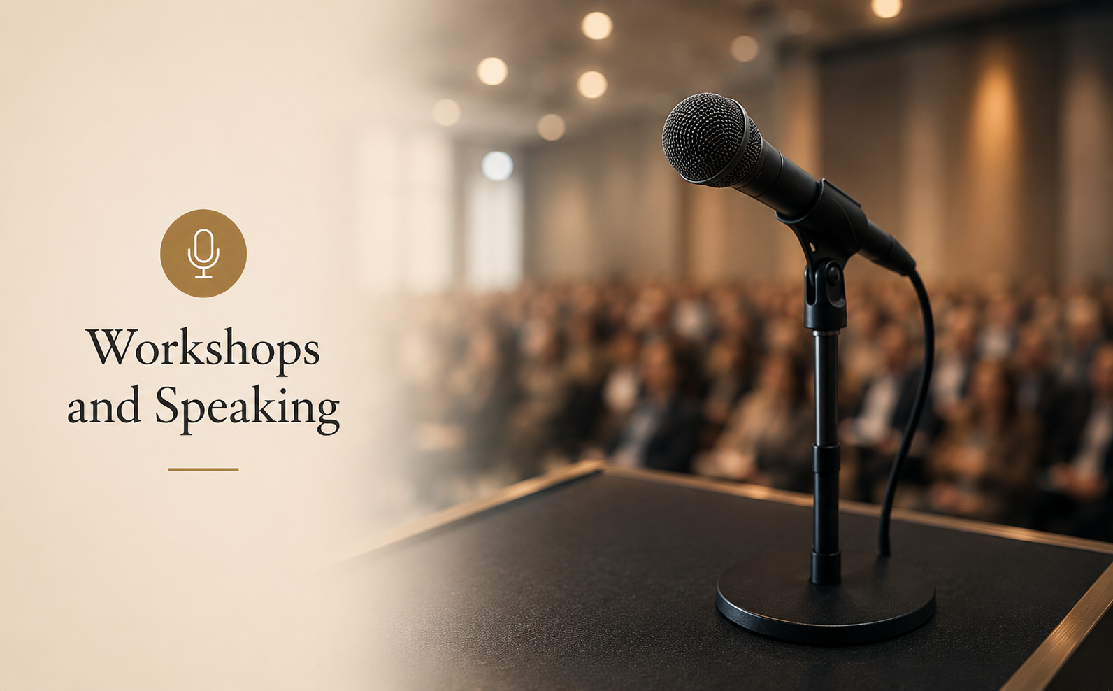 Workshops and Speaking