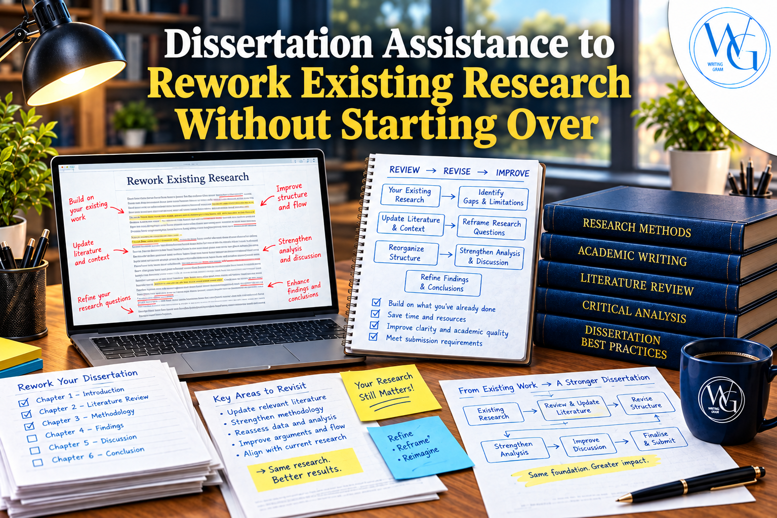 Dissertation Assistance to Rework Your Existing Research Without Starting Over
