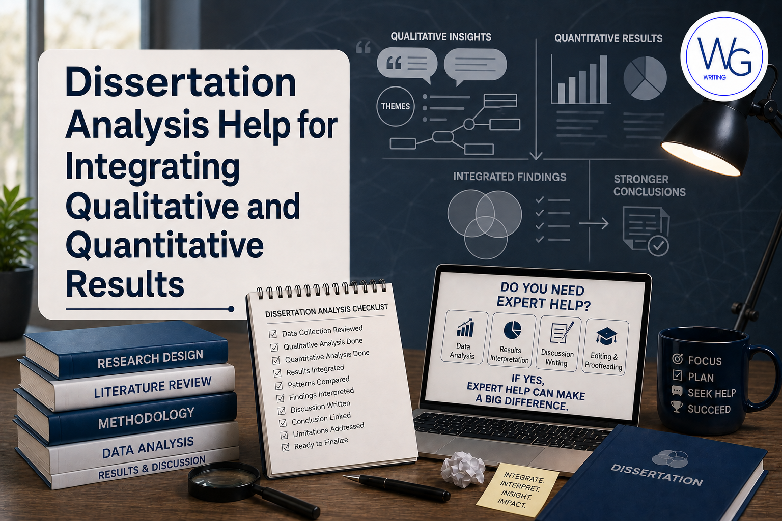 Dissertation Analysis Help for Integrating Qualitative and Quantitative Results
