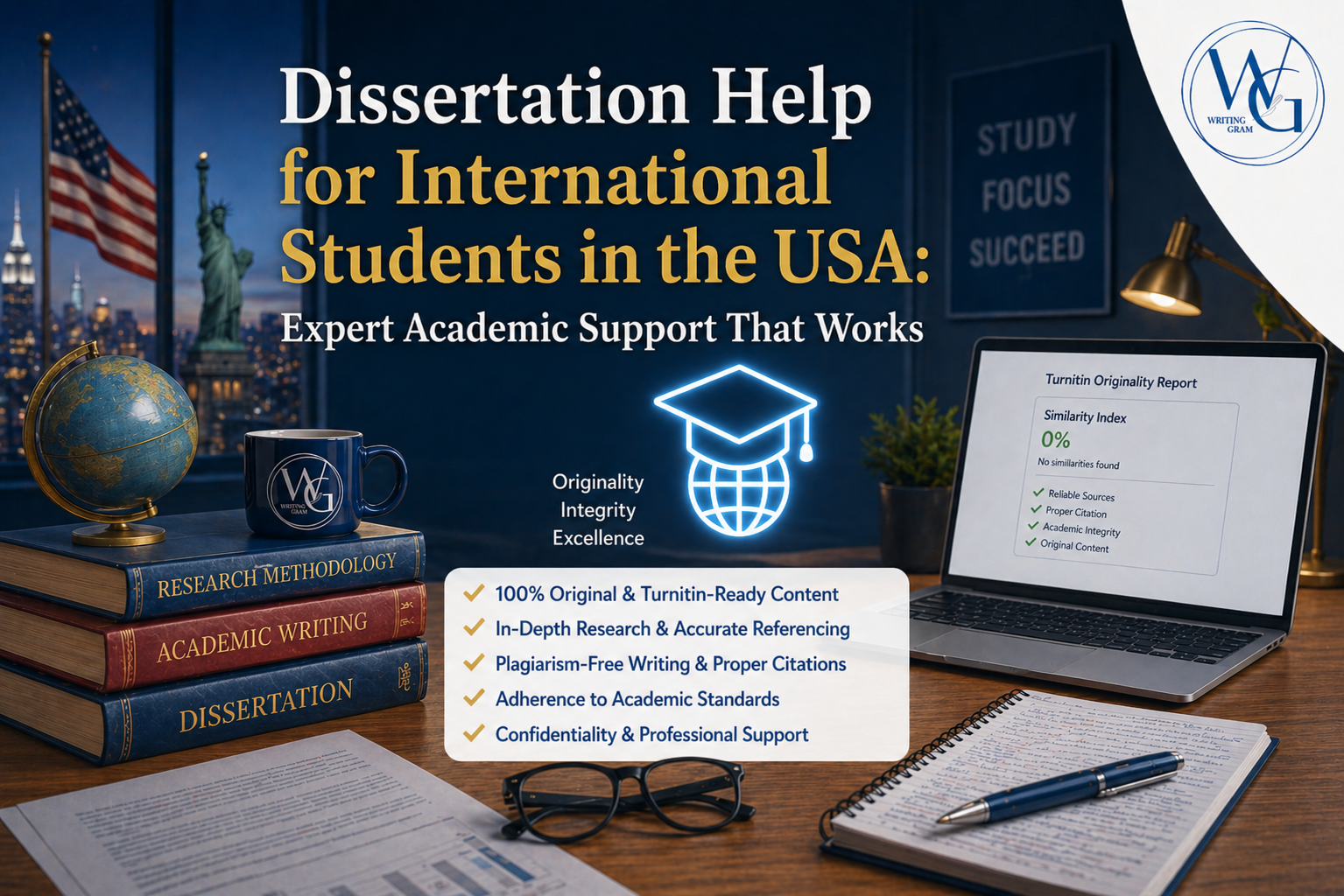Dissertation Help for International Students in the USA: Expert Academic Support That Works
