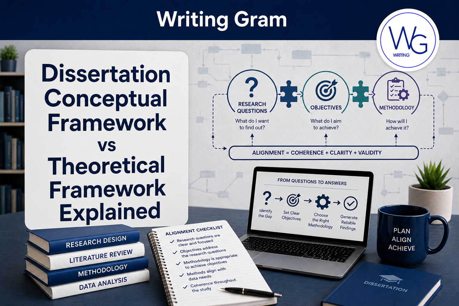 Dissertation Conceptual Framework vs Theoretical Framework Explained