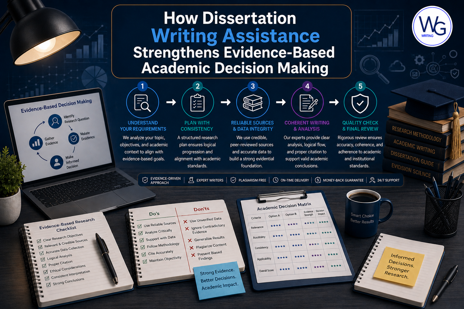 How Dissertation Writing Assistance Strengthens Evidence-Based Academic Decision Making