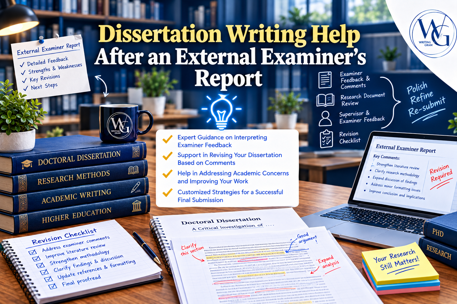 Dissertation Writing Help After an External Examiner’s Report