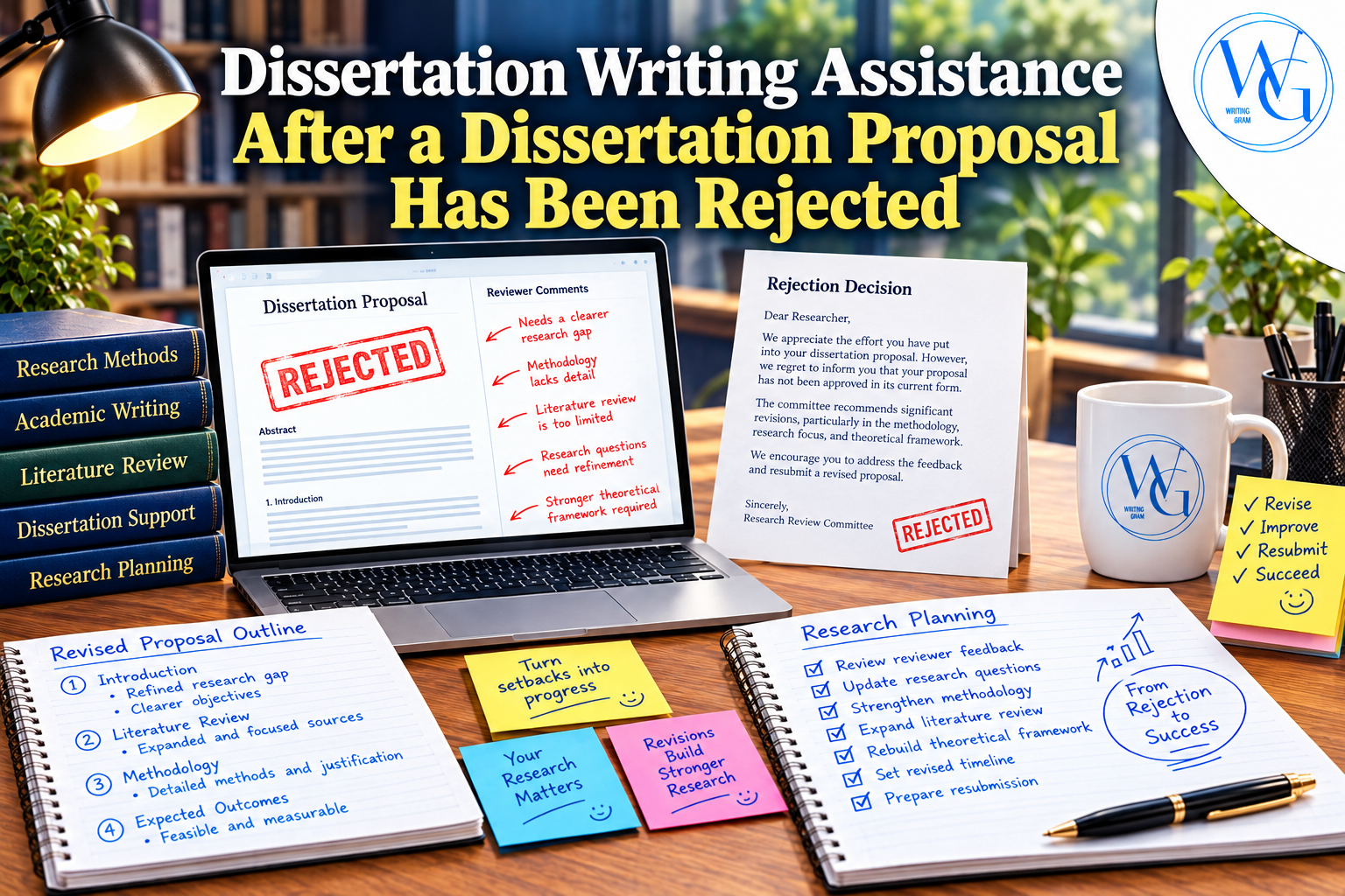 Dissertation Writing Assistance After a Dissertation Proposal Has Been Rejected