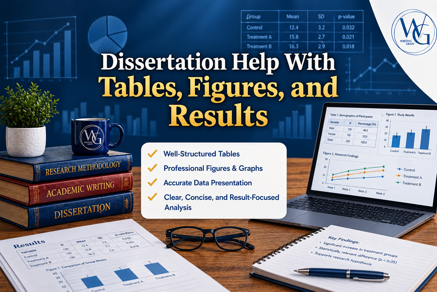 Dissertation Help With Tables, Figures, and Results