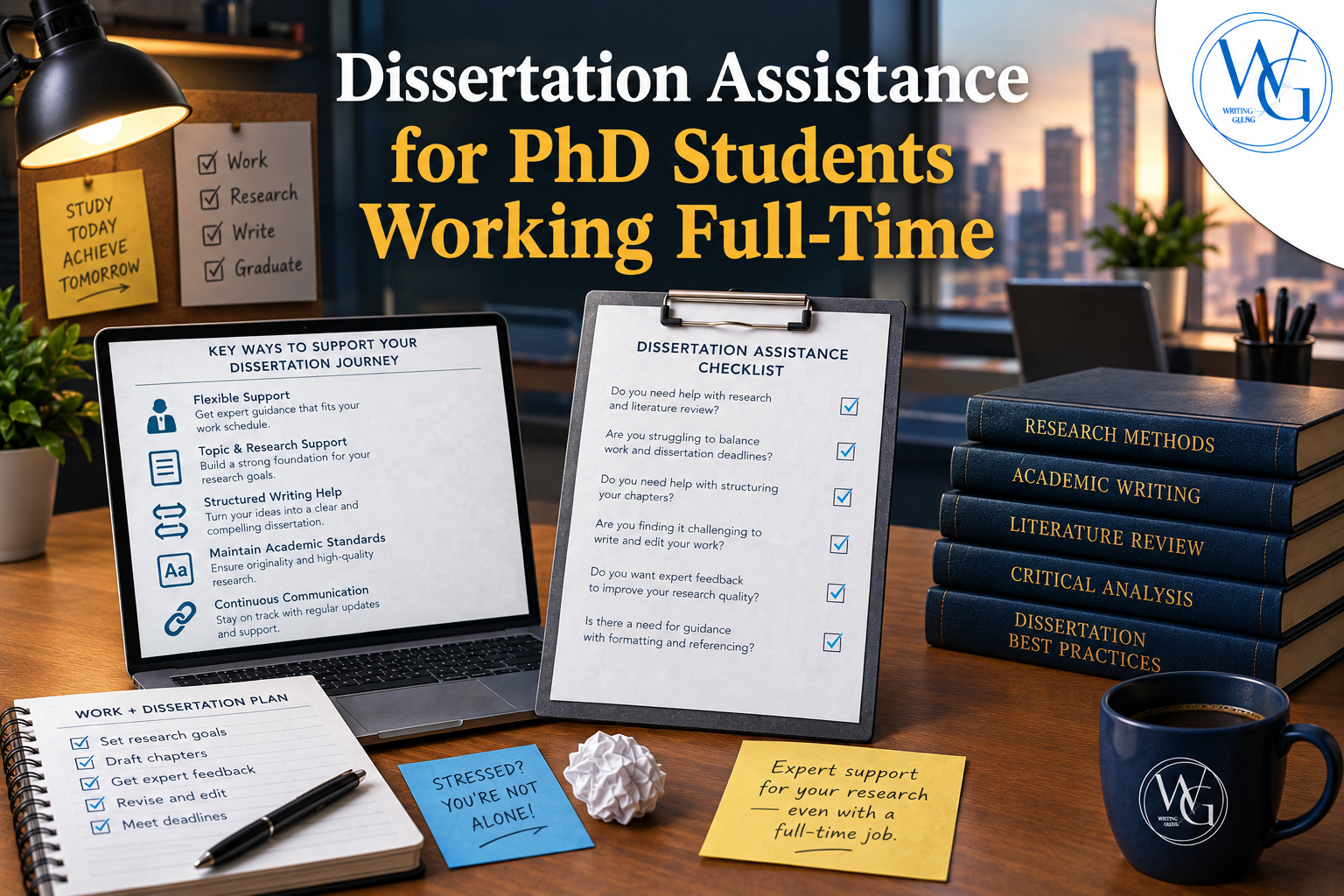 Dissertation Assistance for PhD Students Working Full-Time