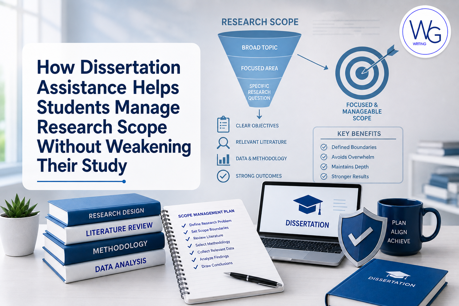 How Dissertation Assistance Helps Students Manage Research Scope Without Weakening Their Study