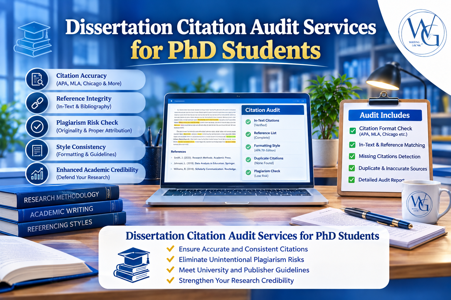 Dissertation Citation Audit Services for PhD Students