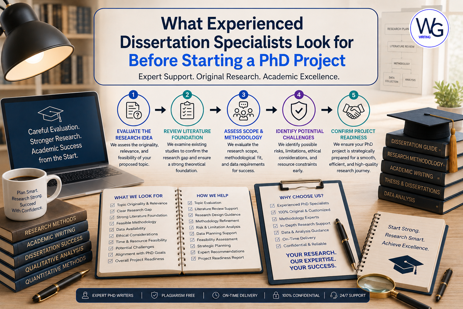 What Experienced Dissertation Specialists Look for Before Starting a PhD Project