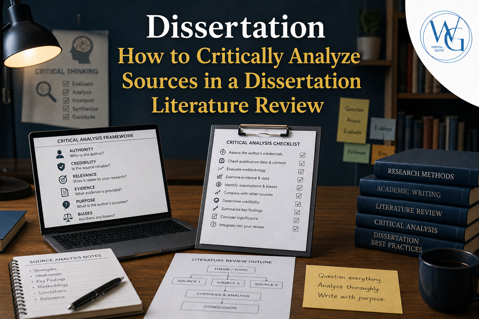 How to Critically Analyze Sources in a Dissertation Literature Review