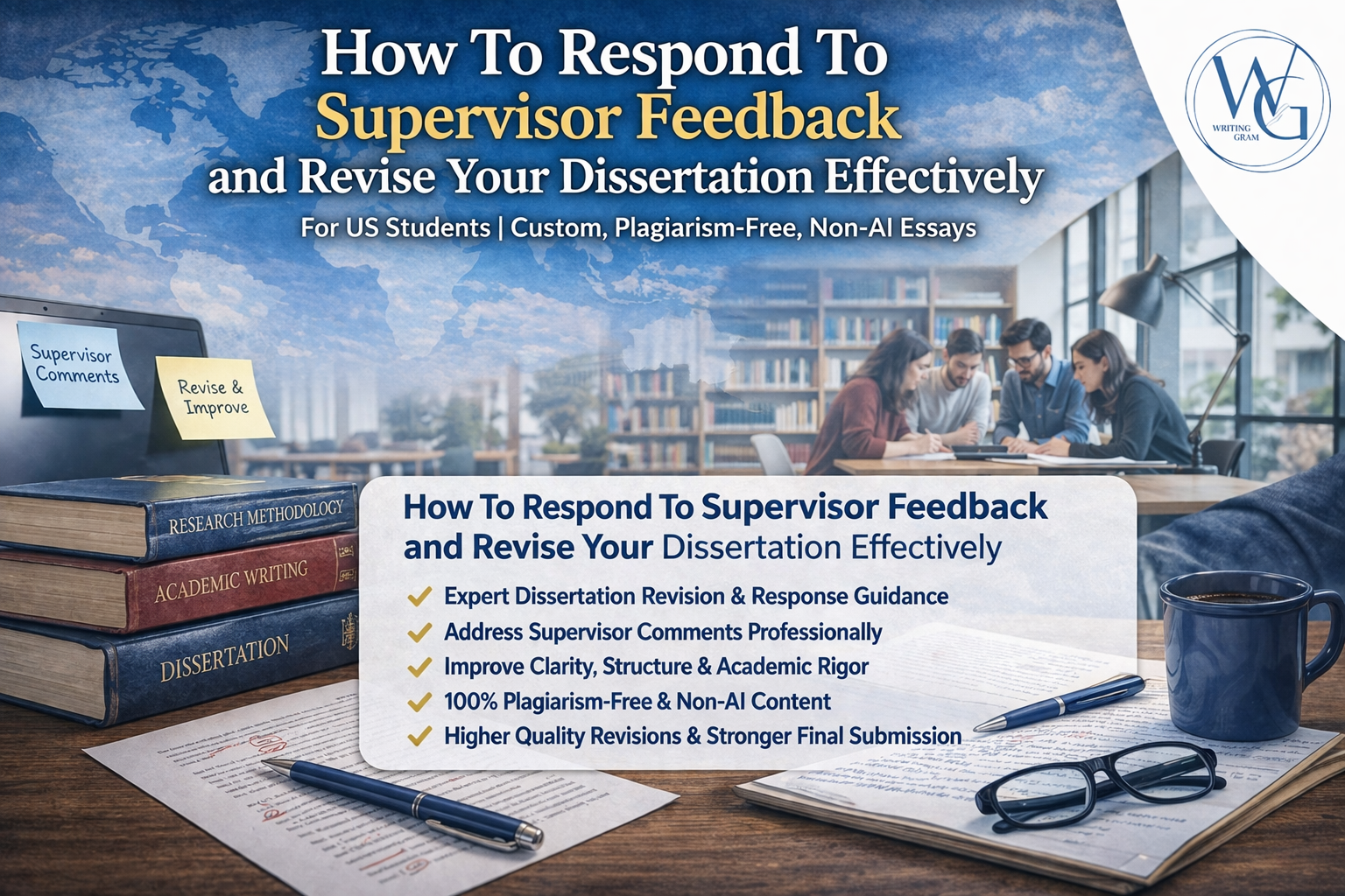 How To Respond To Supervisor Feedback and Revise Your Dissertation Effectively