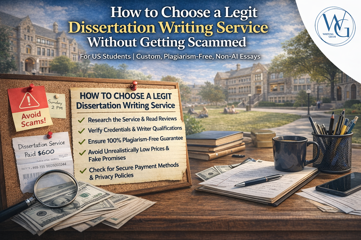How to Choose a Legit Dissertation Writing Service Without Getting Scammed