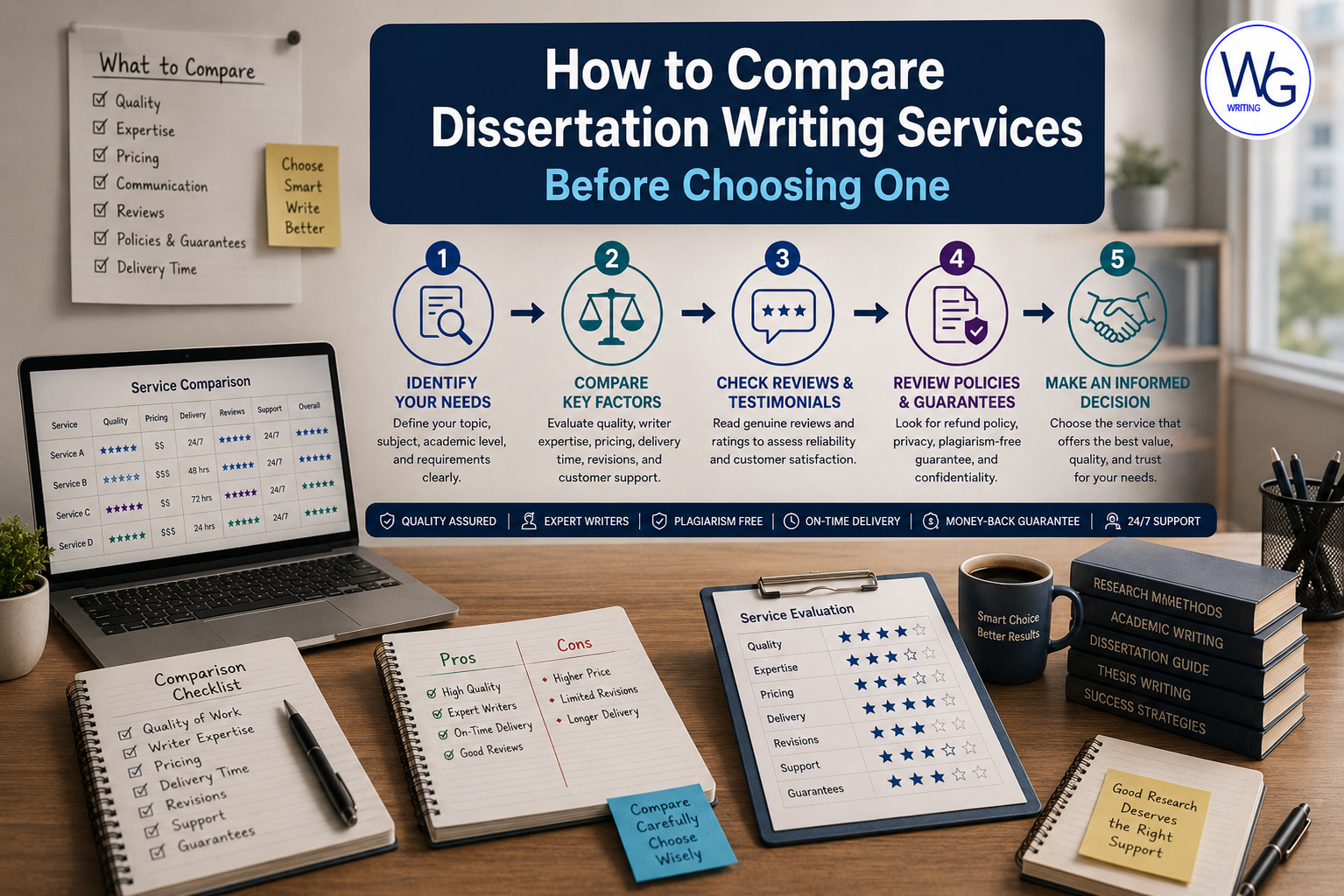 How to Compare Dissertation Writing Services Before Choosing One