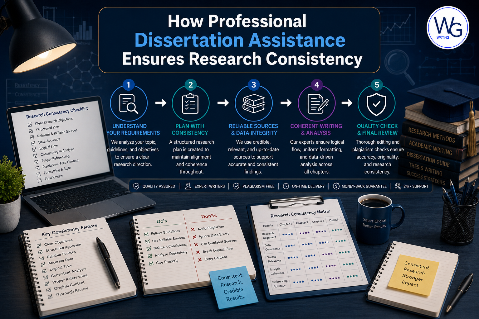 How Professional Dissertation Assistance Ensures Research Consistency