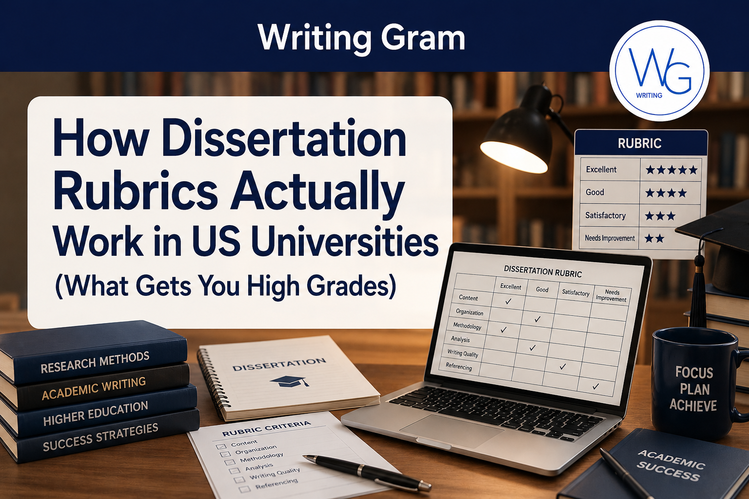 How Dissertation Rubrics Actually Work in US Universities (What Gets You High Grades)
