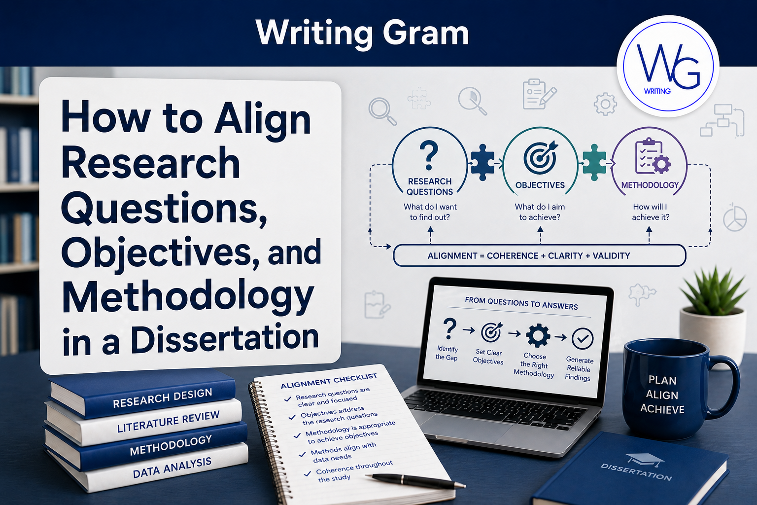 How to Align Research Questions, Objectives, and Methodology in a Dissertation