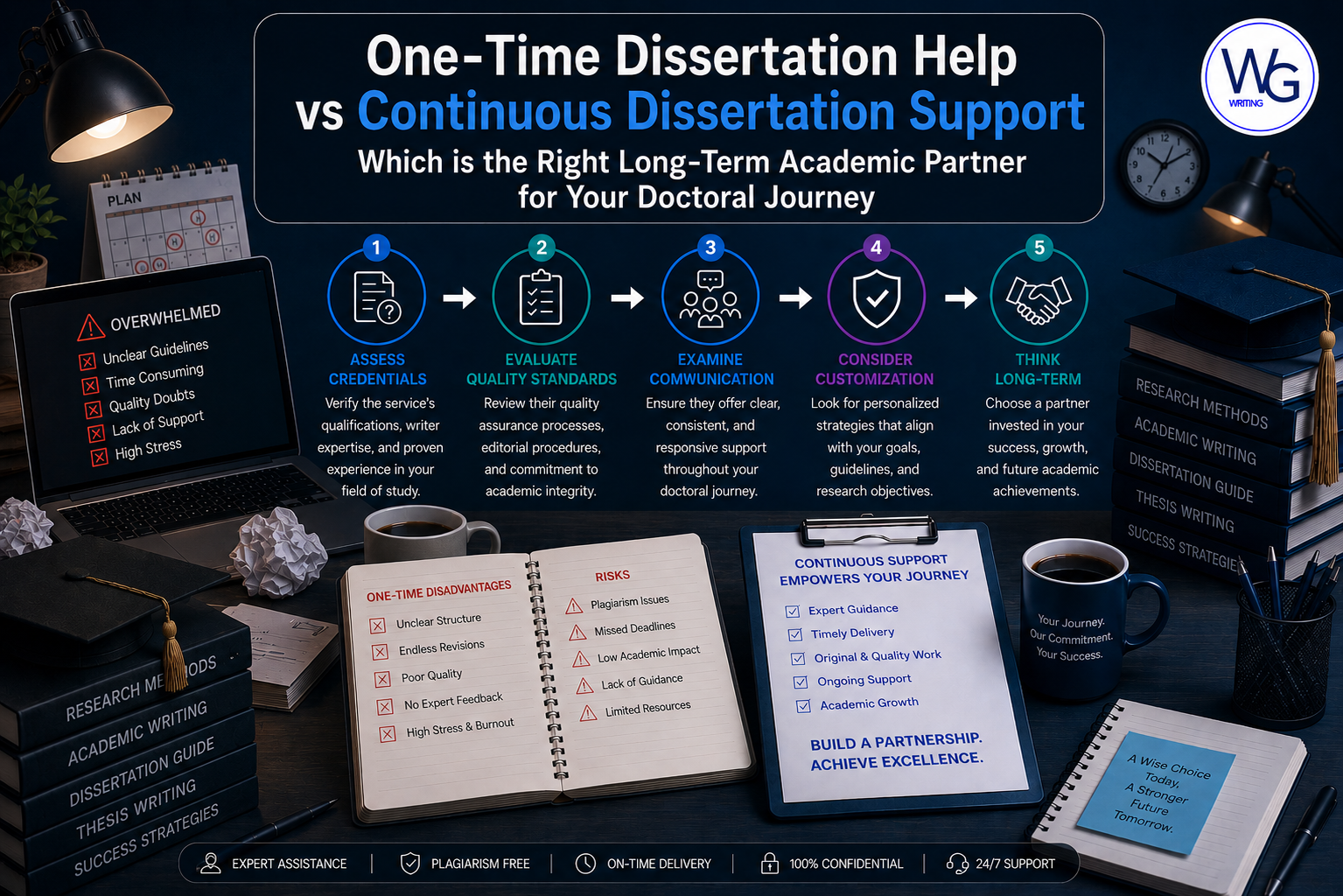 One-Time Dissertation Help vs Continuous Dissertation Support
