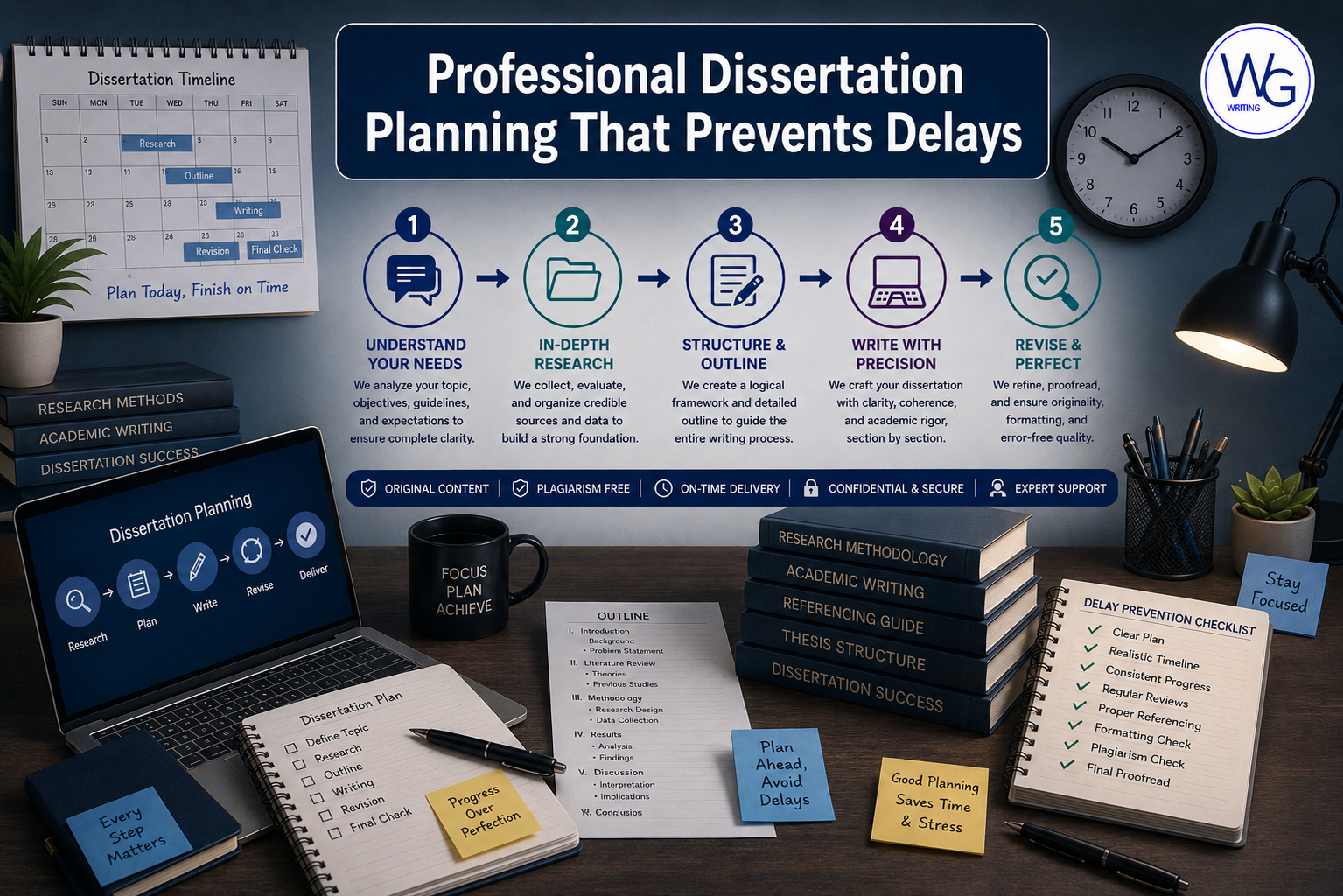 Professional Dissertation Planning That Prevents Delays