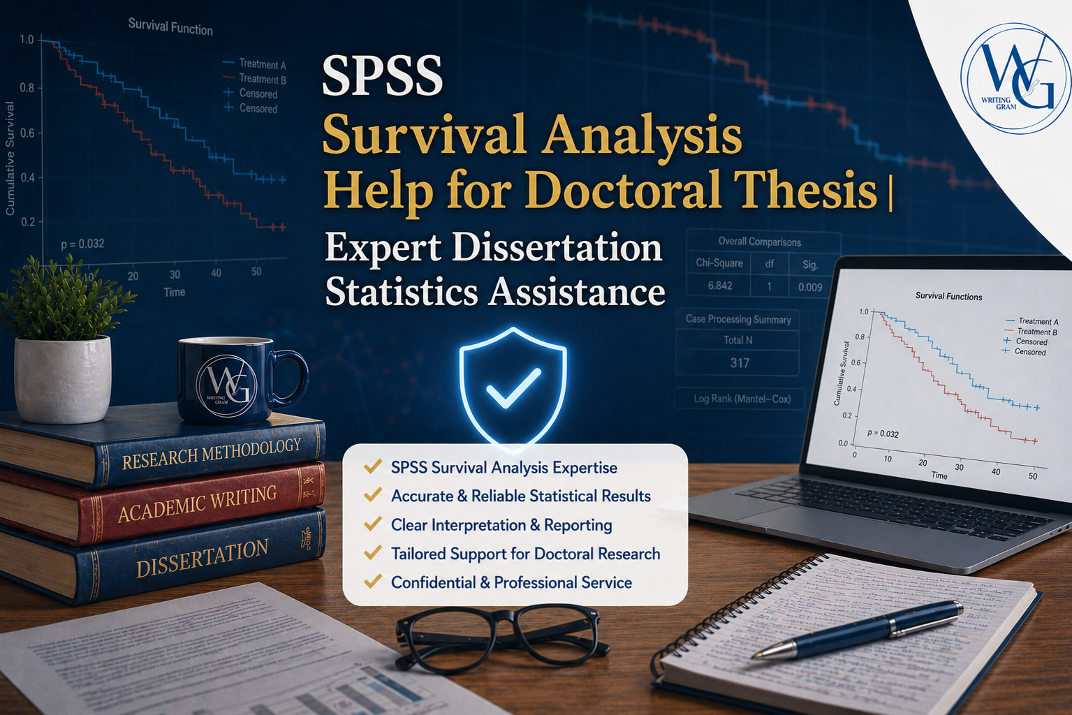 SPSS Survival Analysis Help for Doctoral Dissertation | Expert Dissertation Statistics Assistance