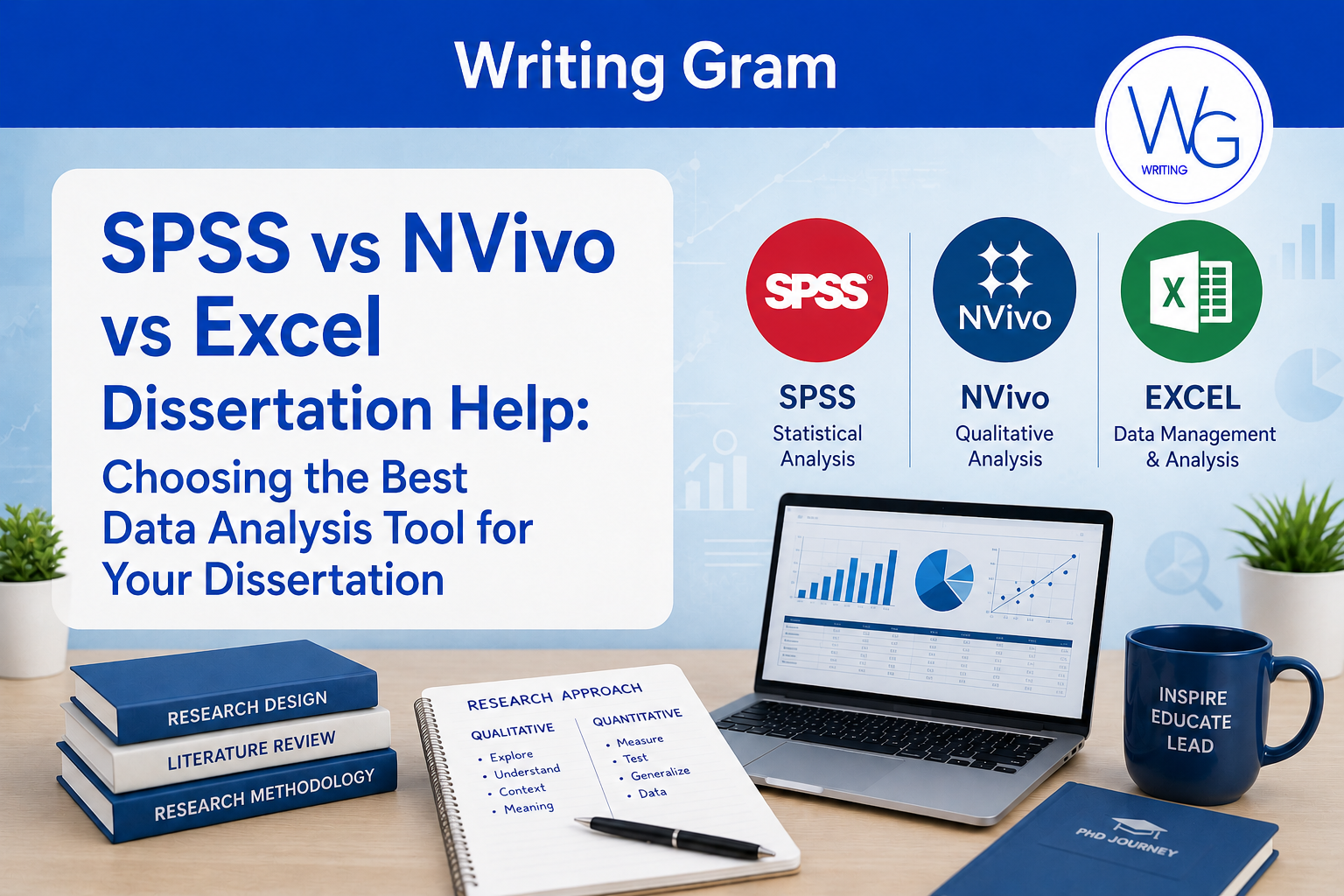 SPSS vs NVivo vs Excel Dissertation Help: Choosing the Best Data Analysis Tool for Your Dissertation