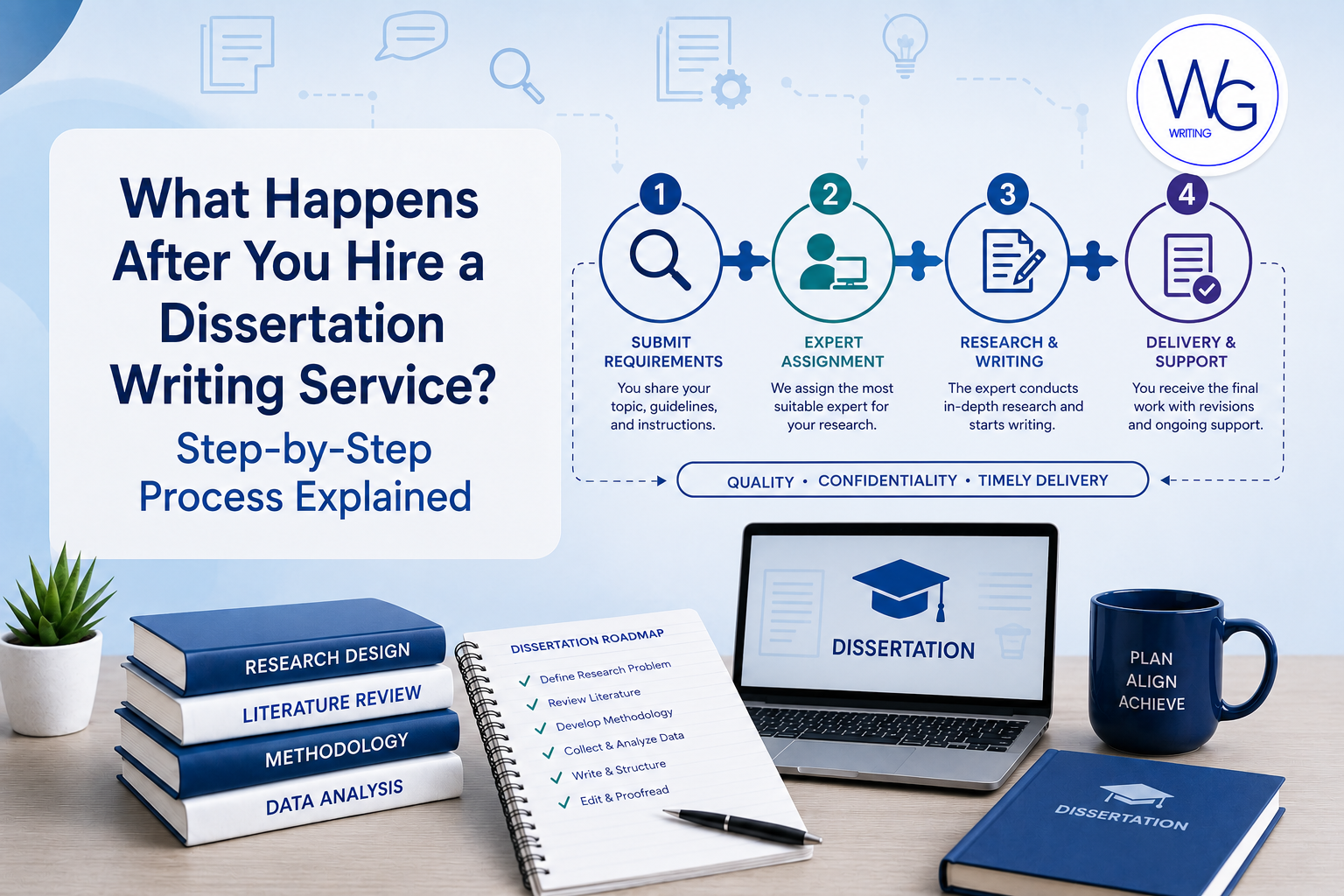 What Happens After You Hire a Dissertation Writing Service? Step-by-Step Process Explained