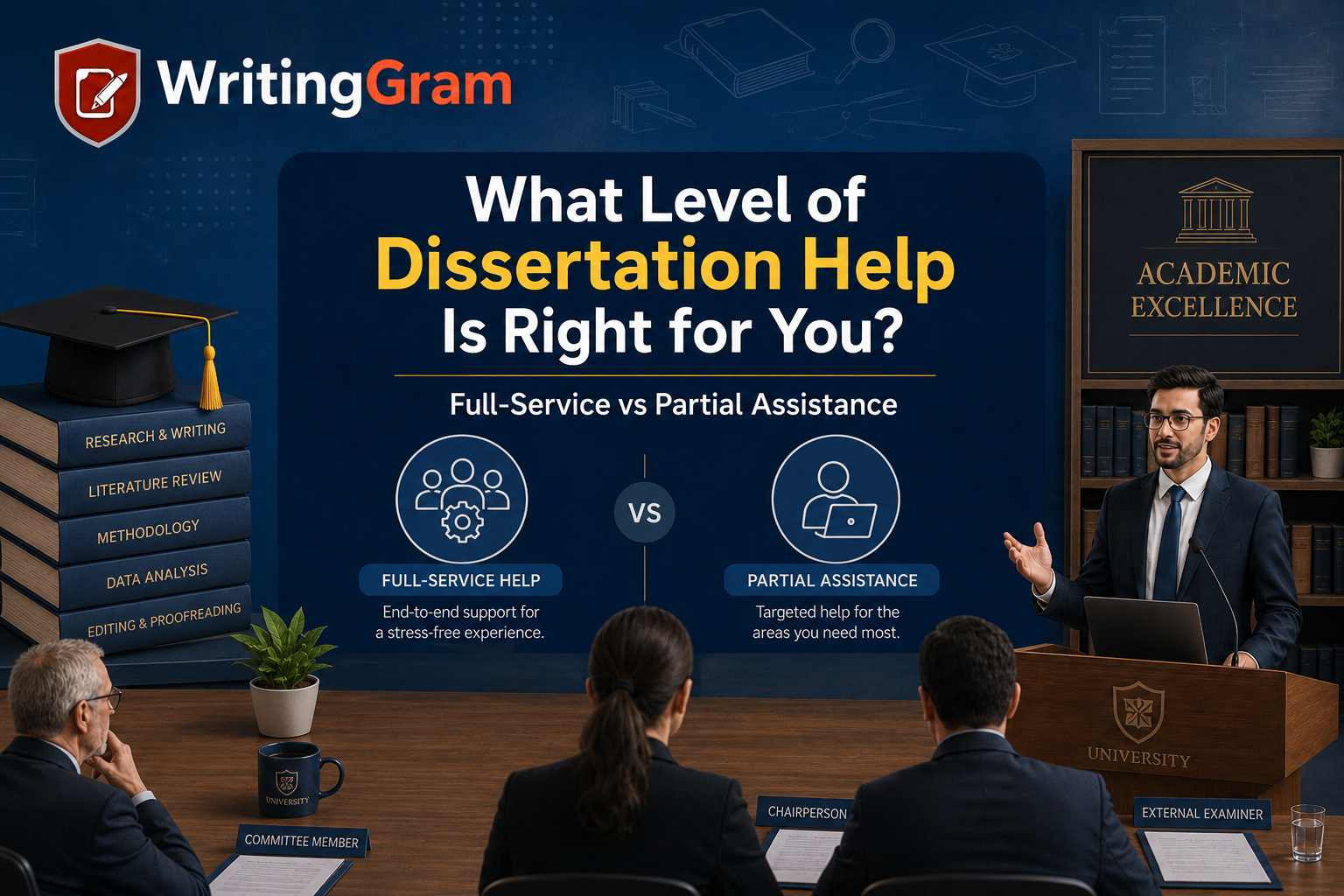 What Level of Dissertation Help Is Right for You? Full-Service vs Partial Assistance