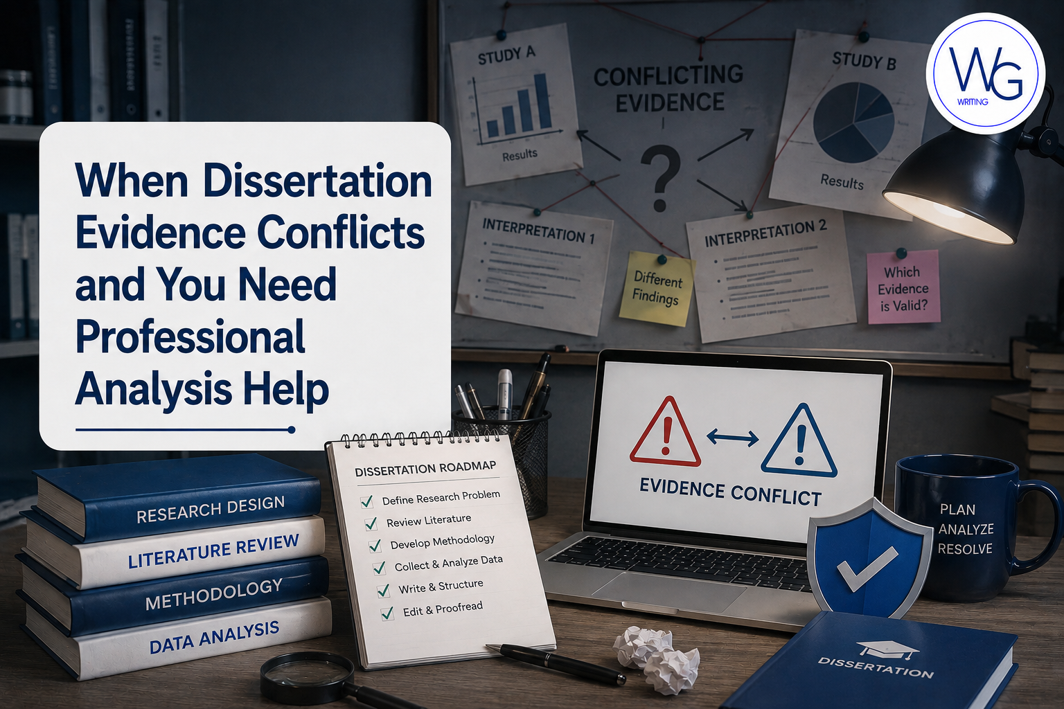 When Dissertation Evidence Conflicts and You Need Professional Analysis Help
