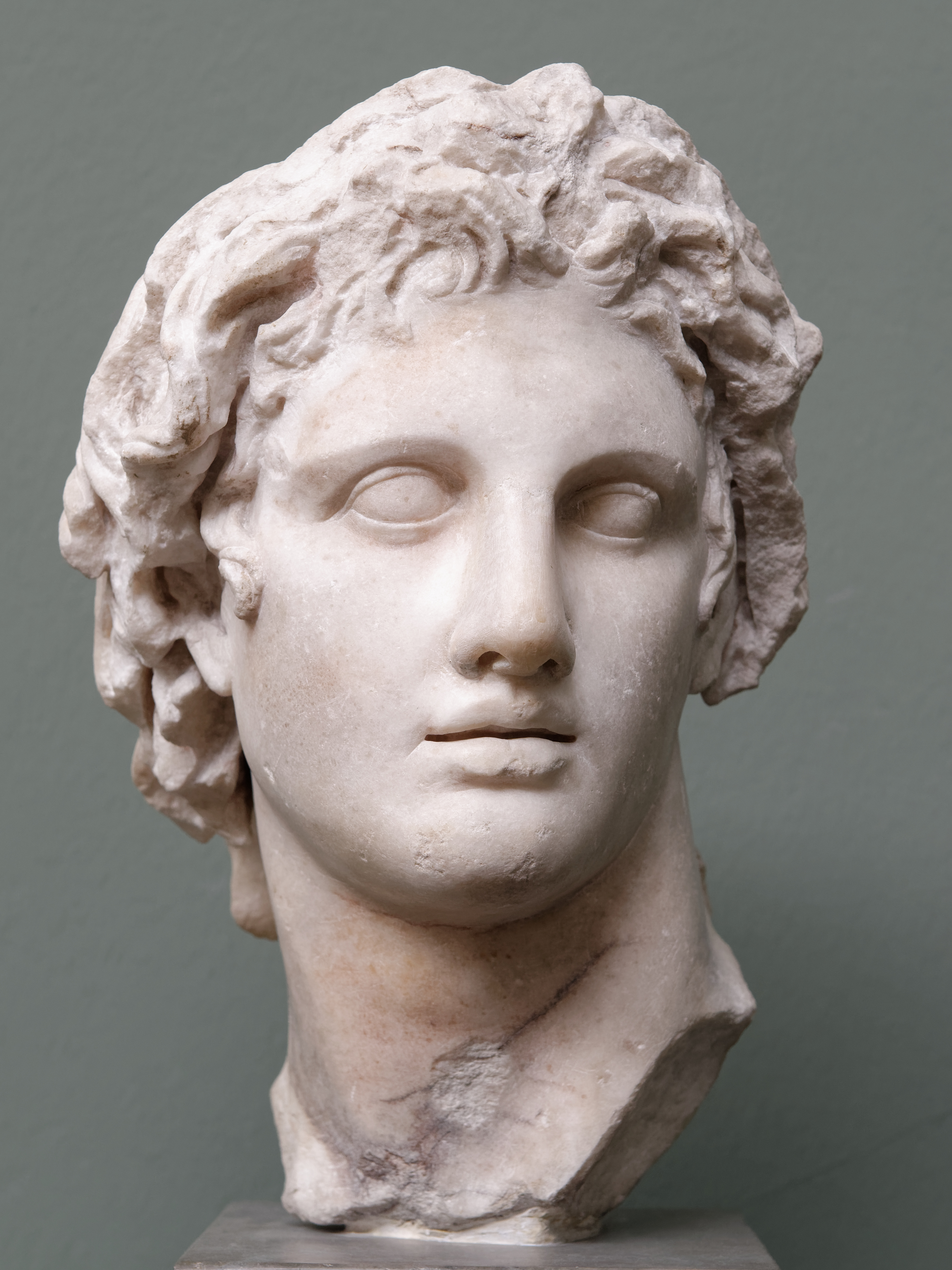 Marble bust of Alexander the Great