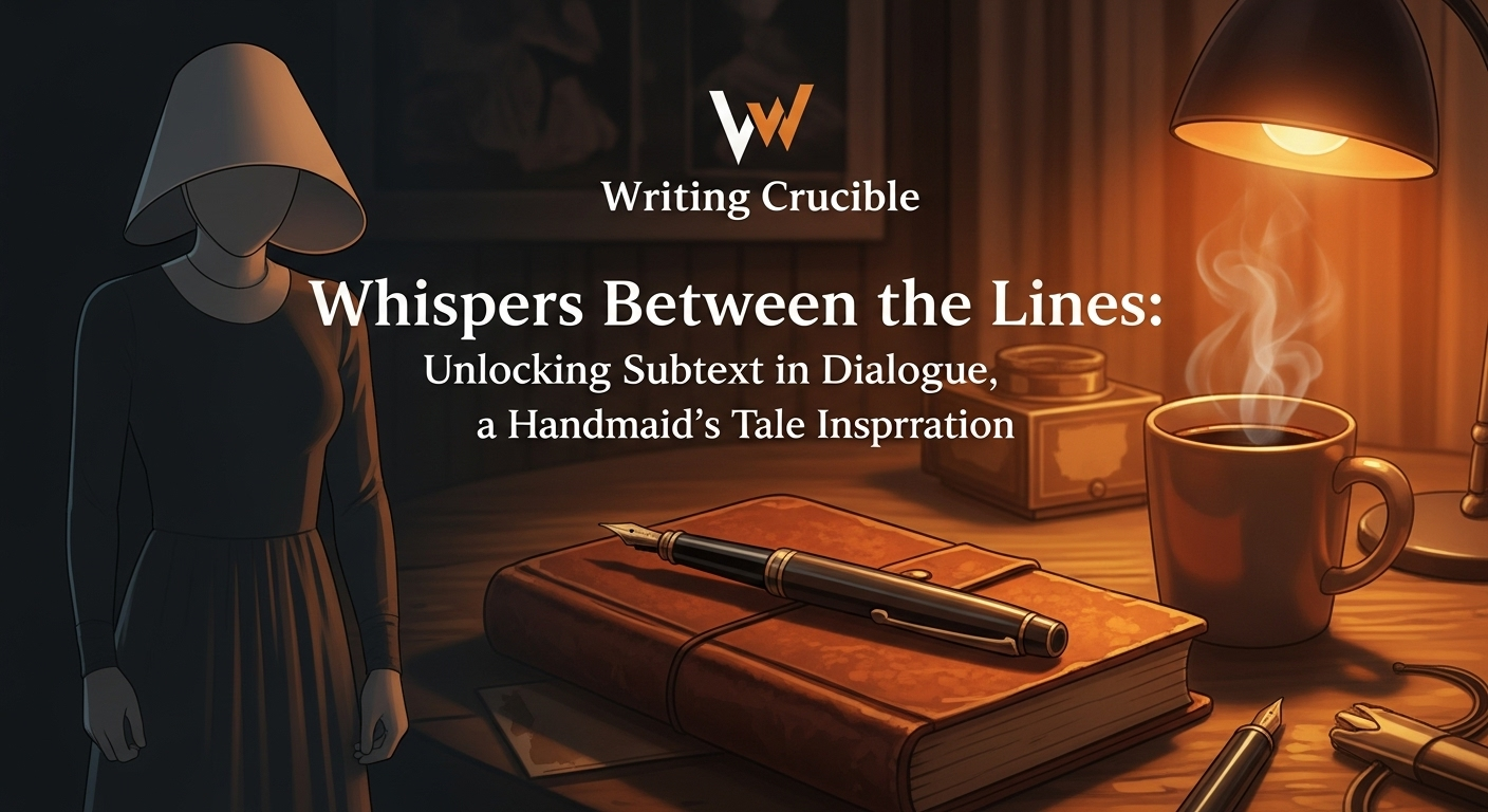 Whispers Between the Lines: Unlocking Subtext in Dialogue, a Handmaid's Tale Inspiration