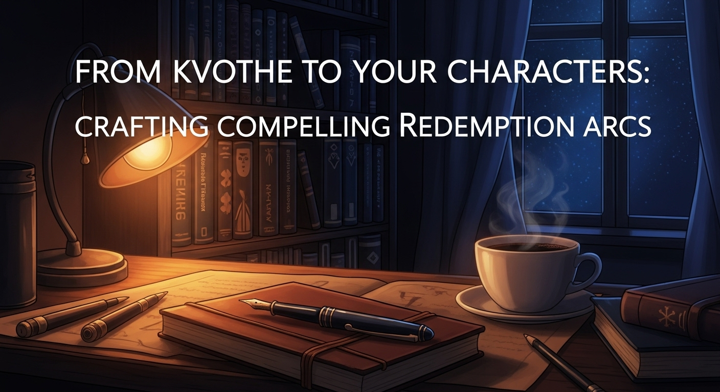 From Kvothe to Your Characters: Crafting Compelling Redemption Arcs