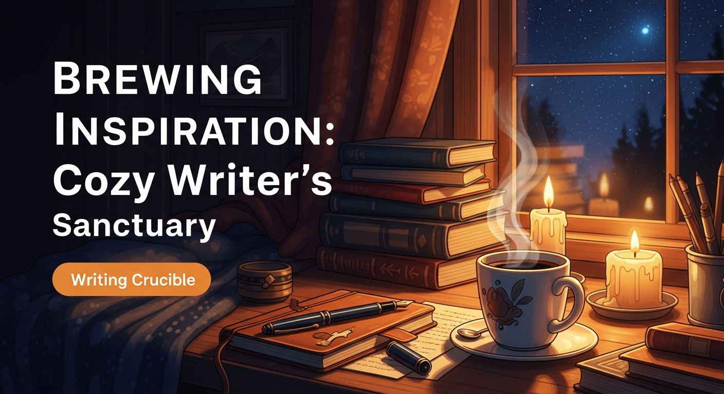 Brewing Inspiration: Craft Your Cozy Writer's Sanctuary