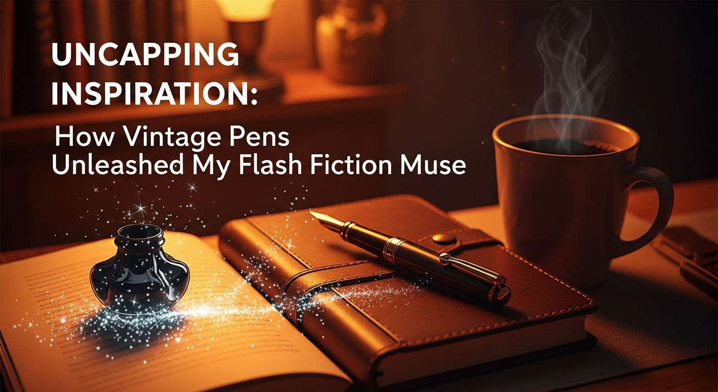 Uncapping Inspiration: How Vintage Pens Unleashed My Flash Fiction Muse