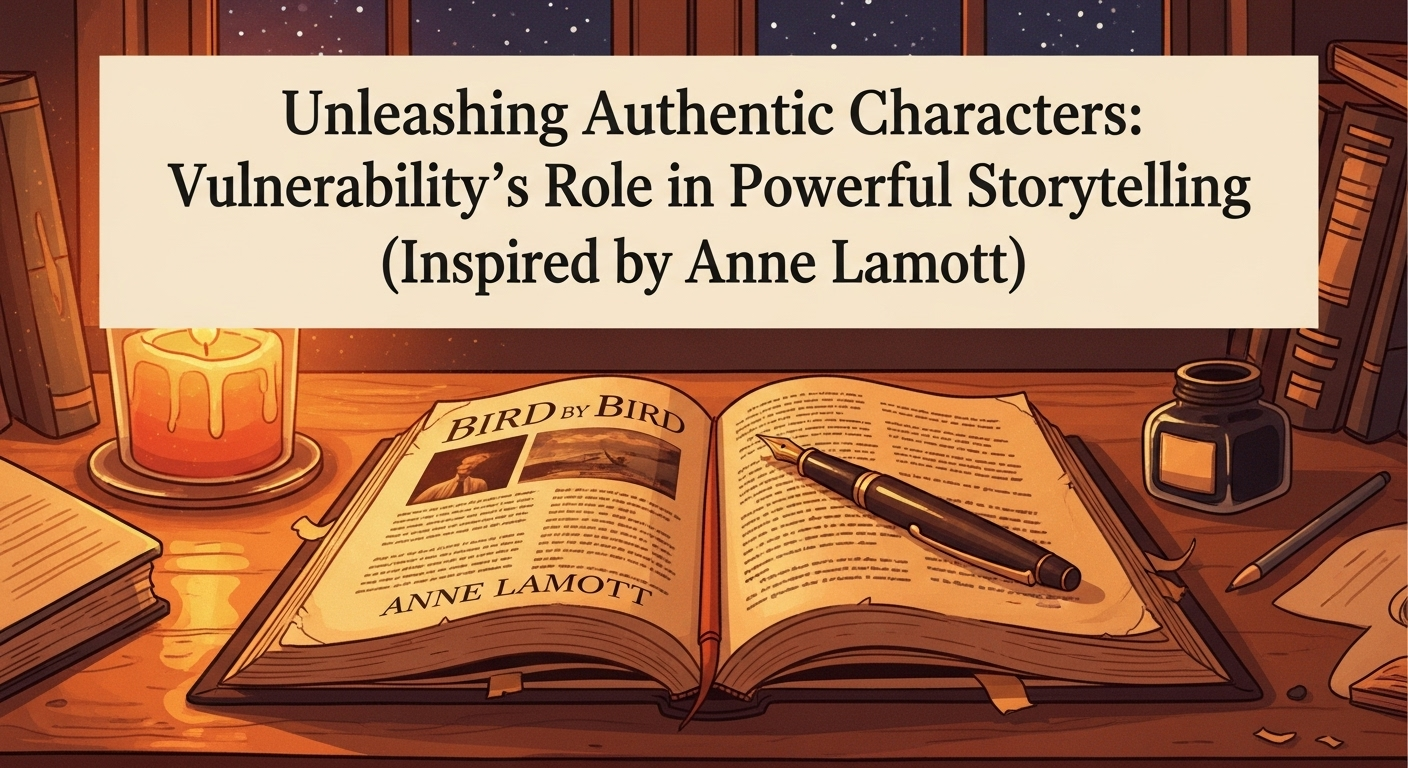 Unleashing Authentic Characters: Vulnerability's Role in Powerful Storytelling (Inspired by Anne Lamott)