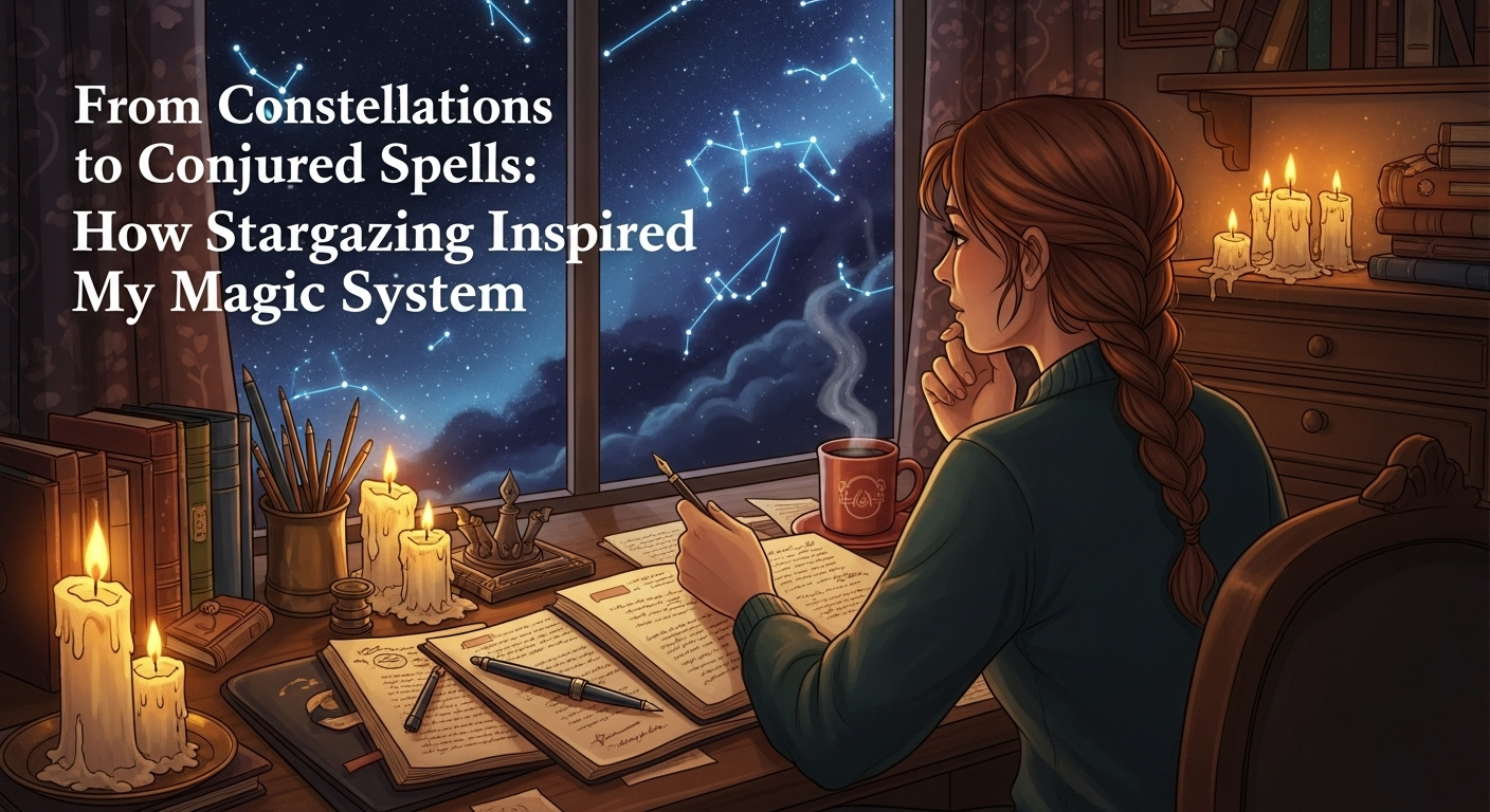 From Constellations to Conjured Spells: How Stargazing Inspired My Magic System